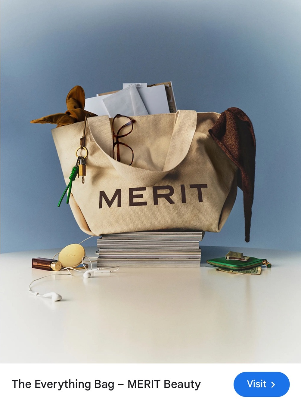 MERIT The Everything Bag Canvas Tote